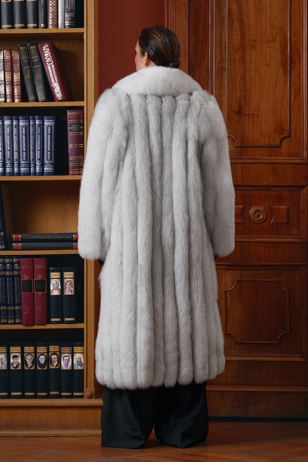 Manteau en fourrure de renard OLGA