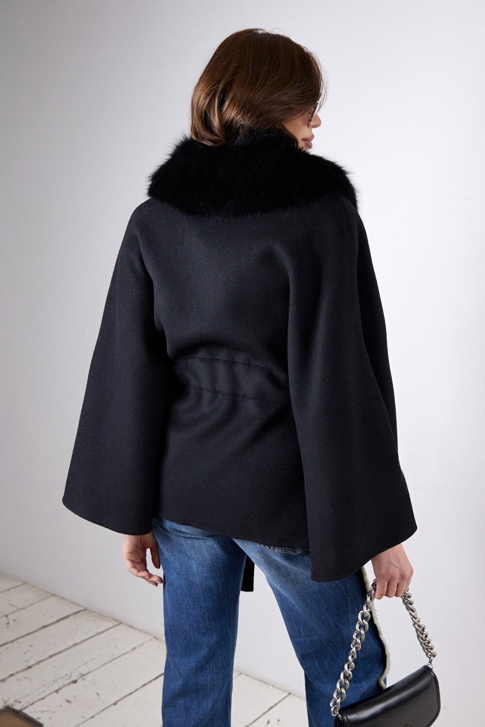 Cape en cachemire TEODORA