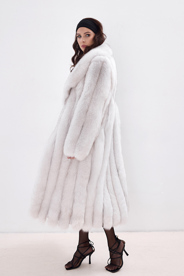 Manteau en fourrure de renard OLGA