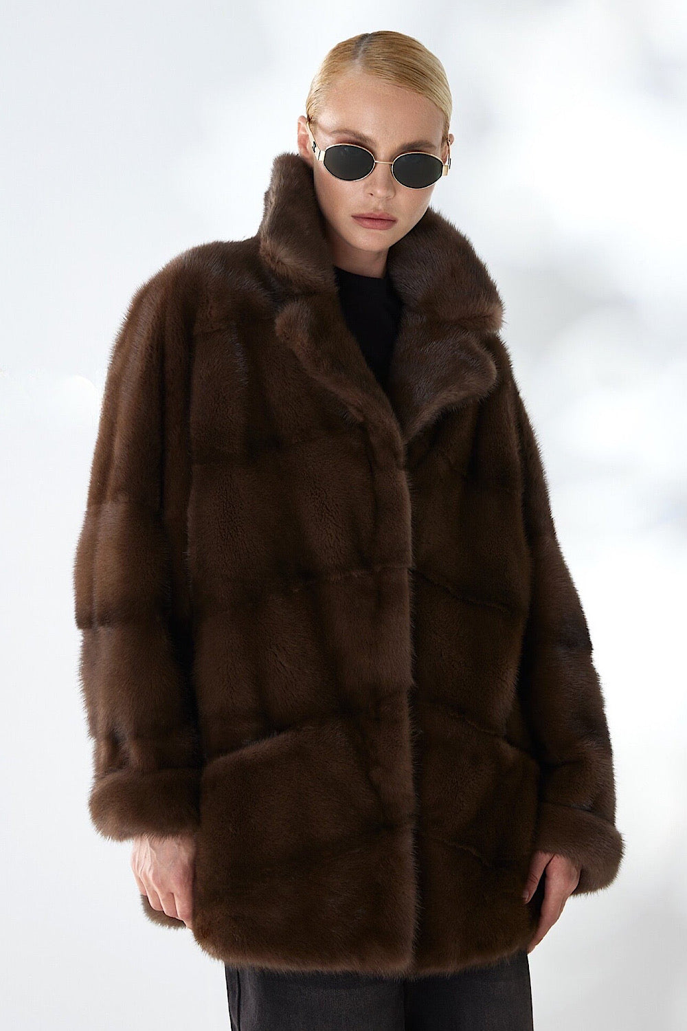 Manteau en fourrure de vison Sade