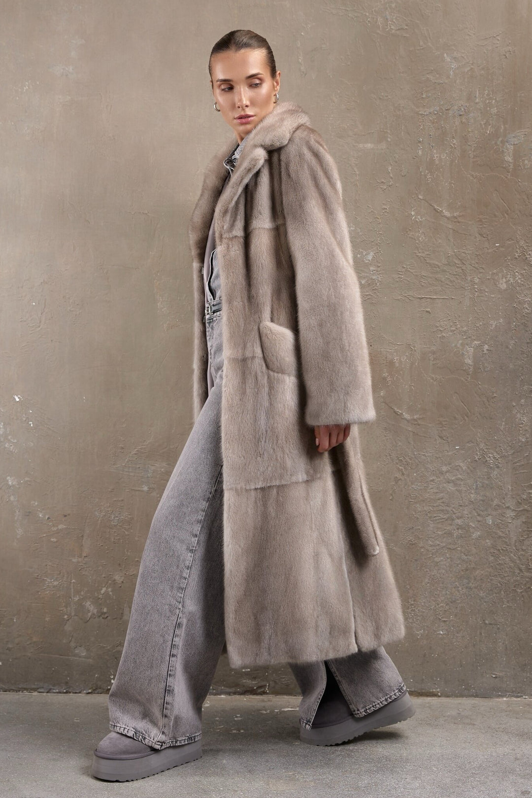 Manteau en vison Nina