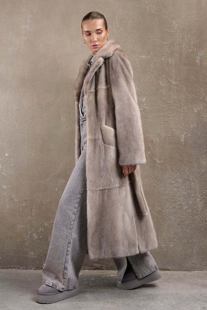 Manteau en vison Nina