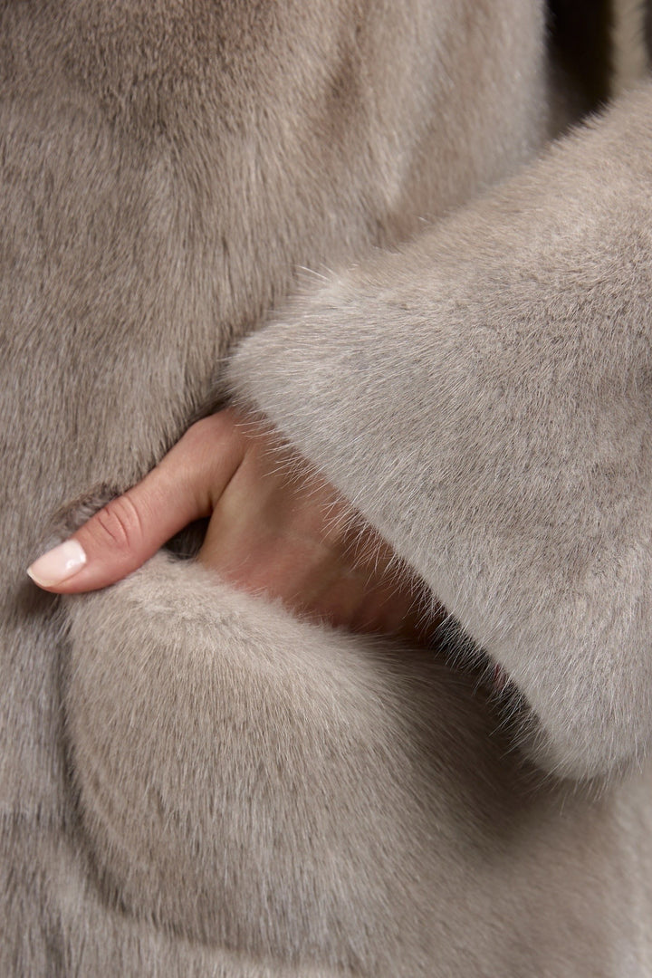 Manteau en vison Nina