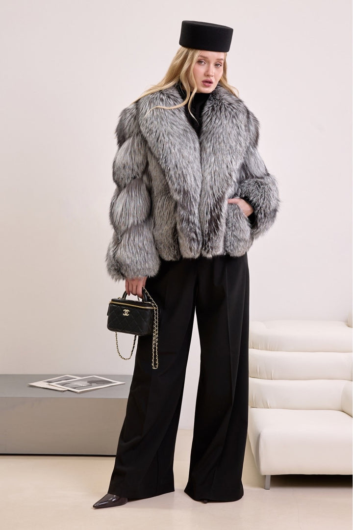 Manteau en fourrure de renard ELI