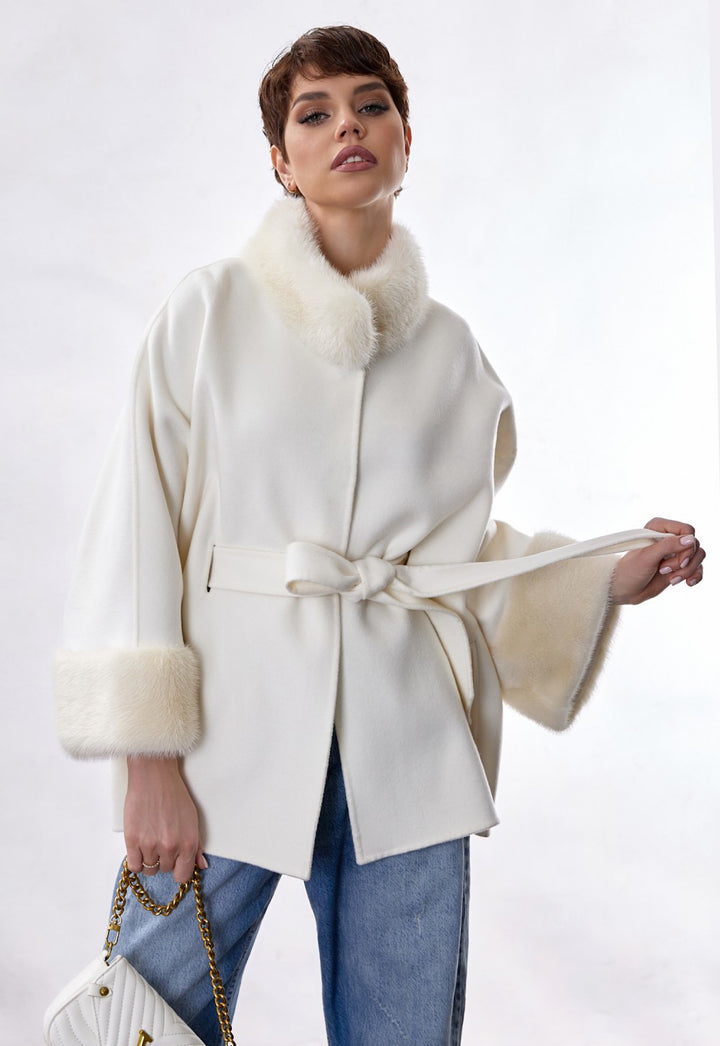 Manteau en cachemire BETTINA