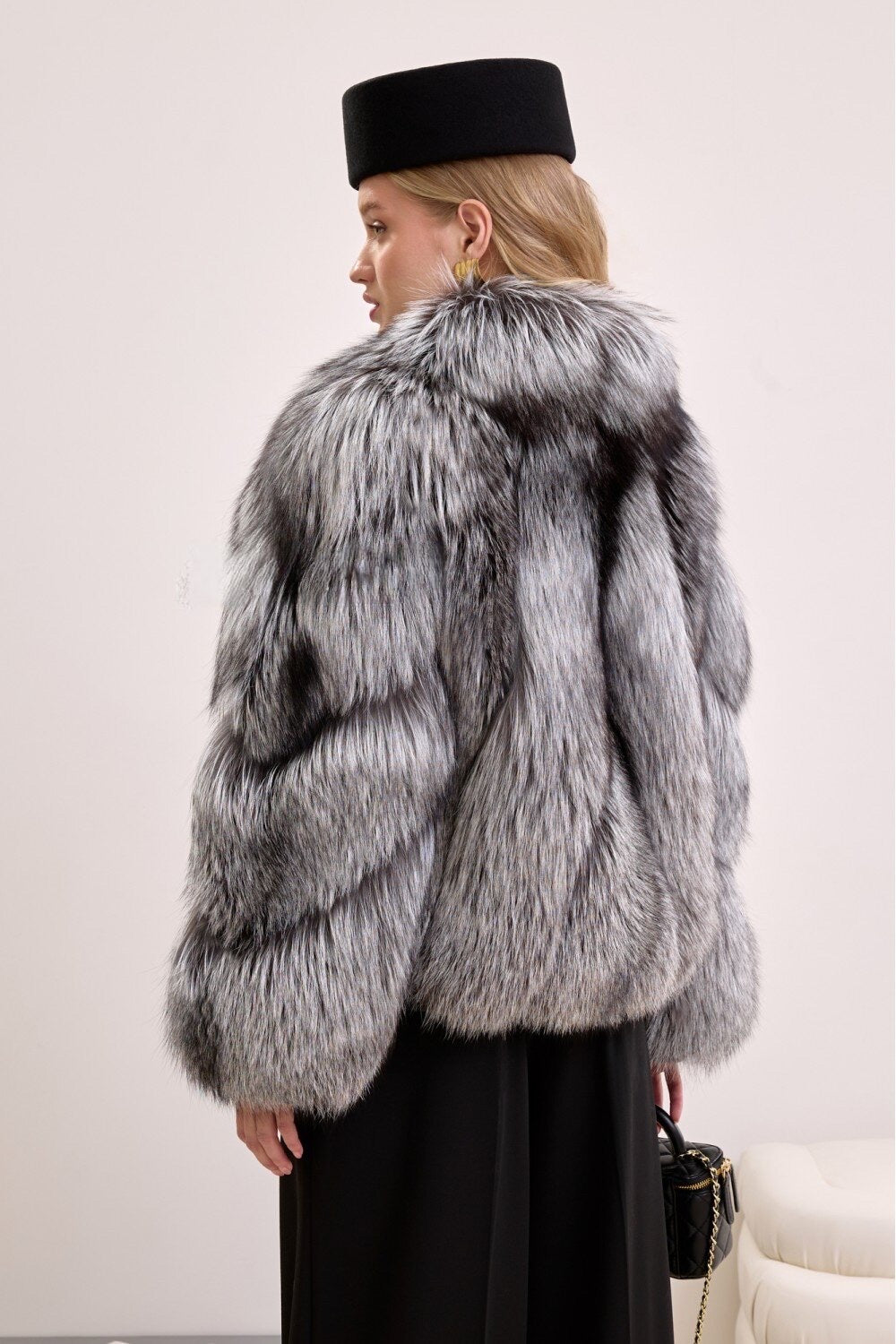 Manteau en fourrure de renard ELI