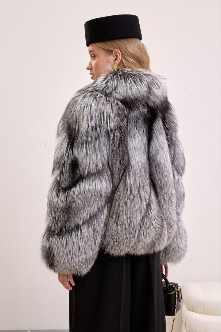 Manteau en fourrure de renard ELI