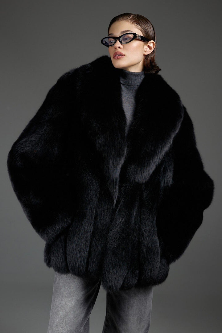 Manteau en fourrure de renard CORRIN