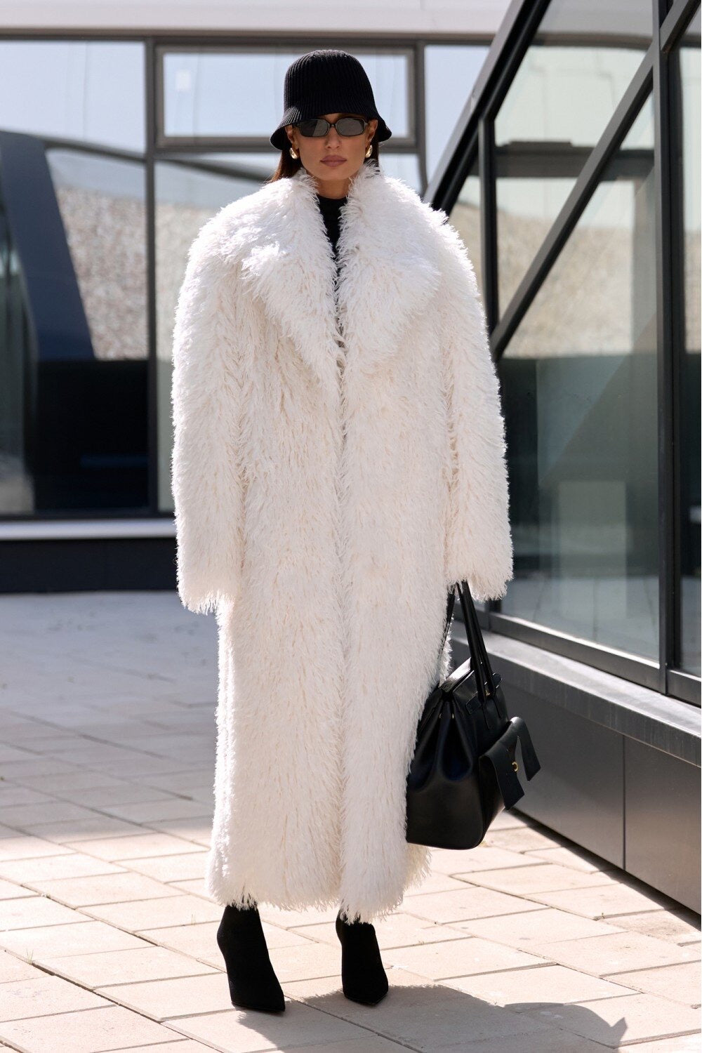 Manteau KAI Faux Mongol