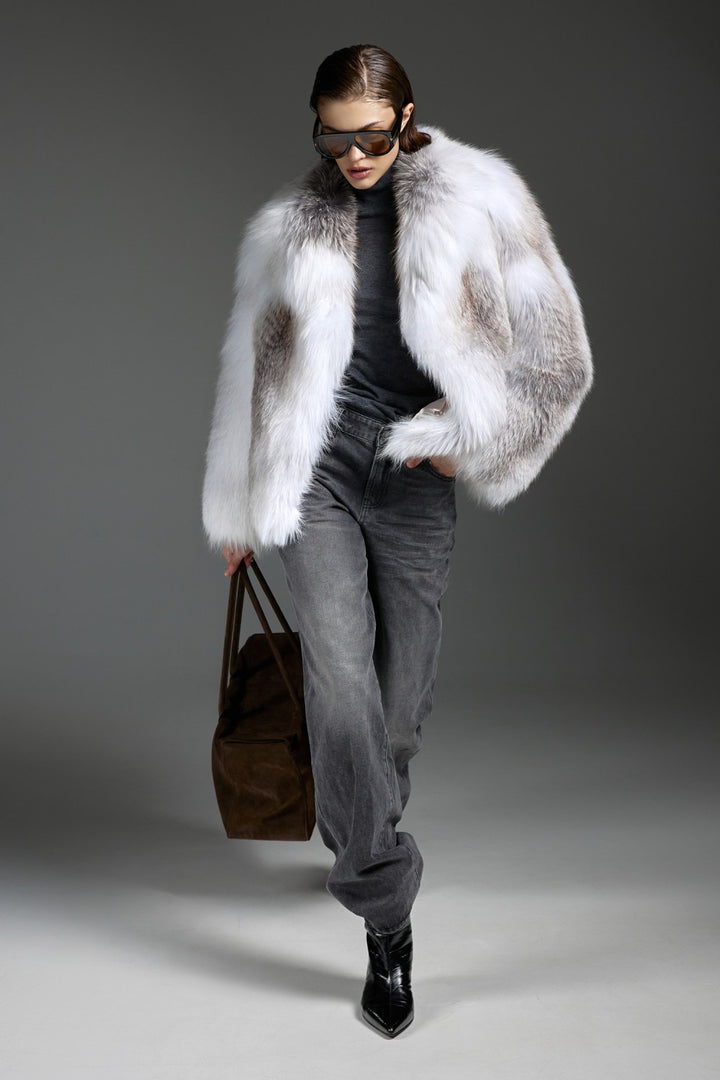 Manteau en fourrure de renard KILLIAN