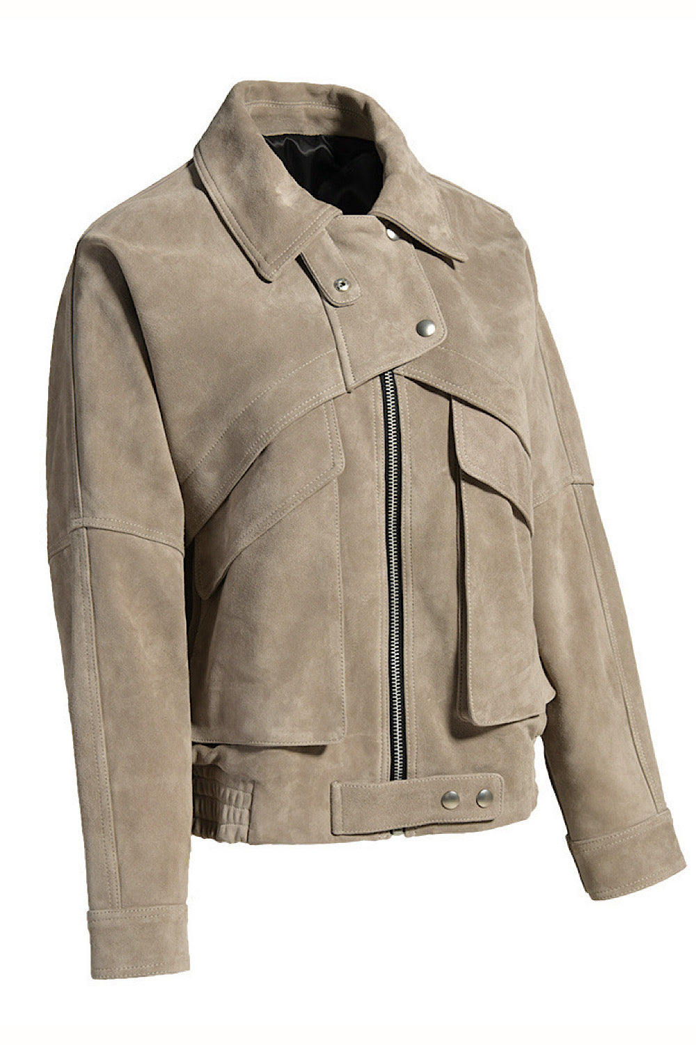 Veste en daim ODETTE