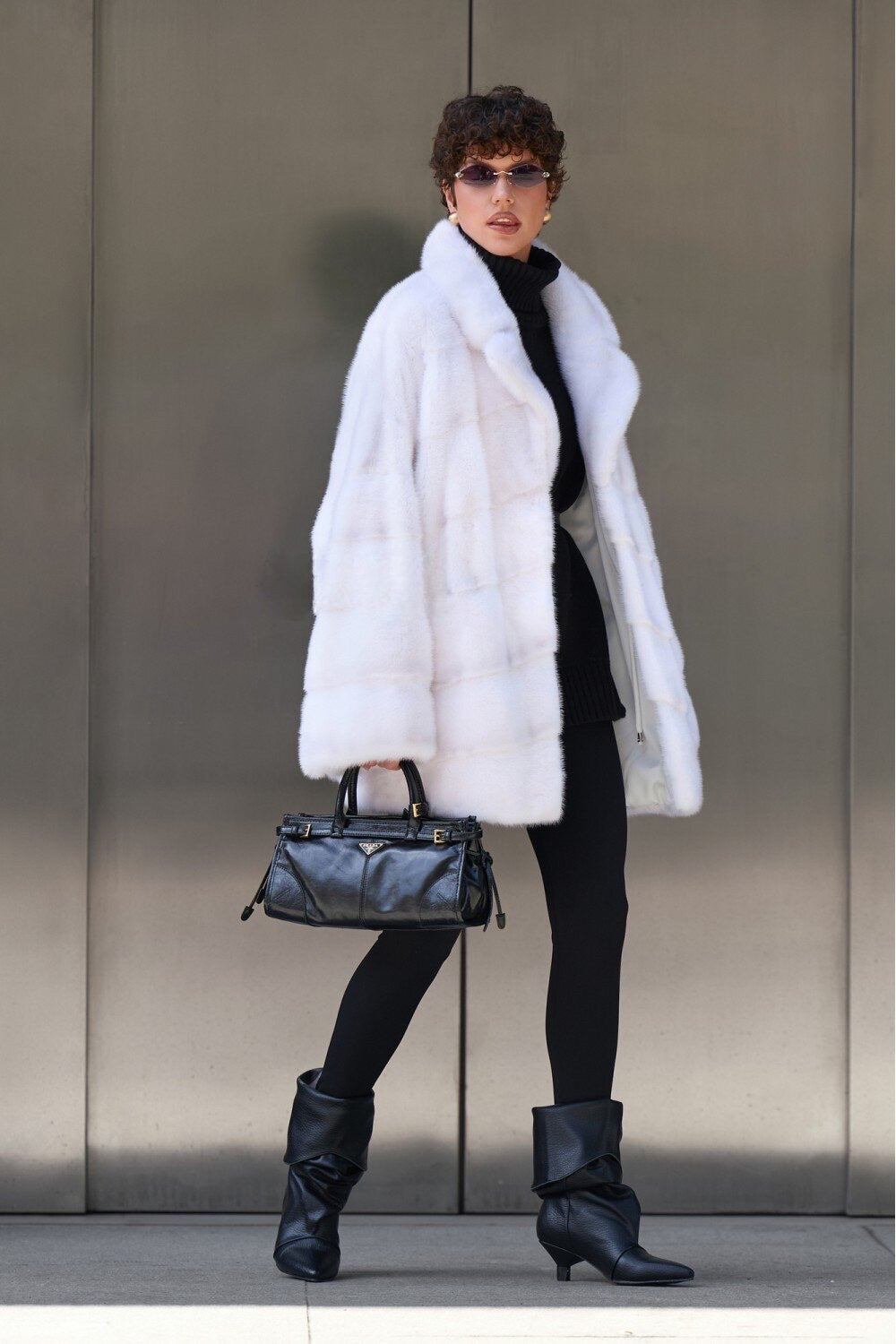 Manteau en fourrure de vison Sade