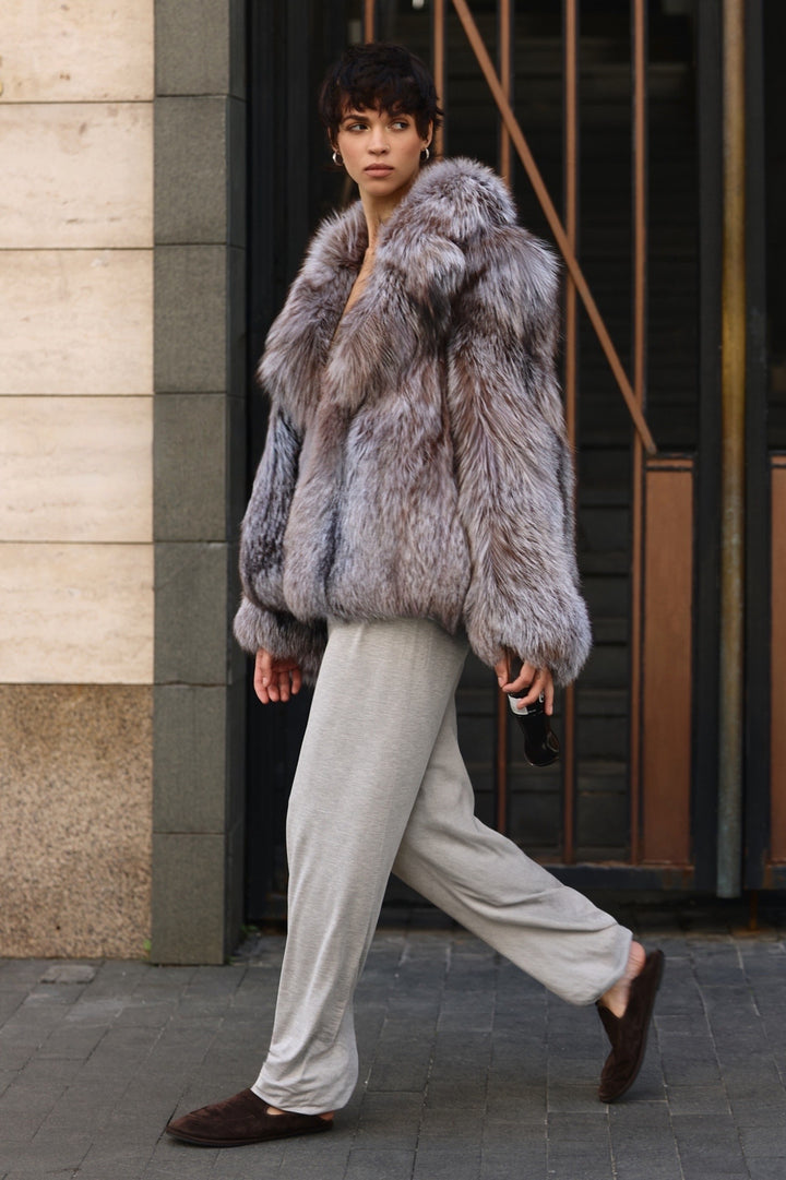 Manteau en fourrure de renard CORRIN