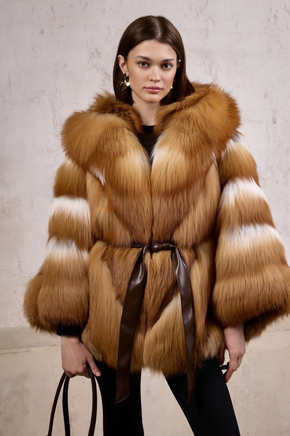 Manteau en fourrure Amelie Fox