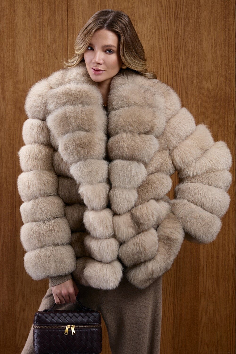 ÉDITION LIMITÉE Manteau en fourrure Sana Fox