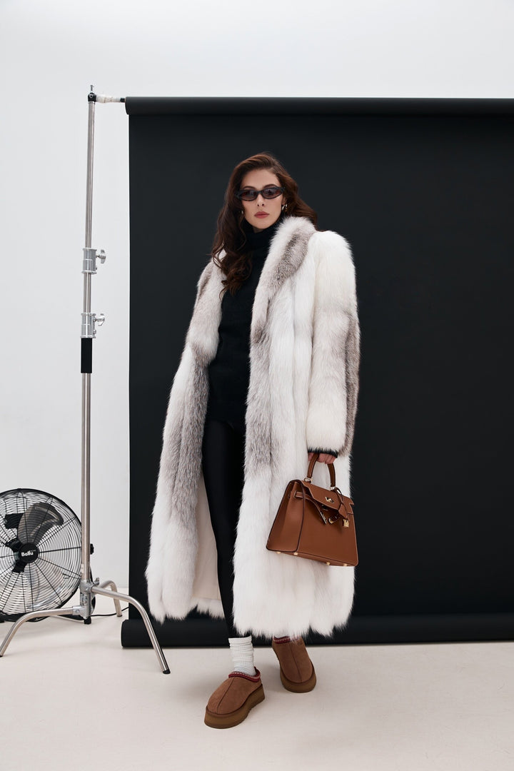 Manteau en fourrure de renard OLGA