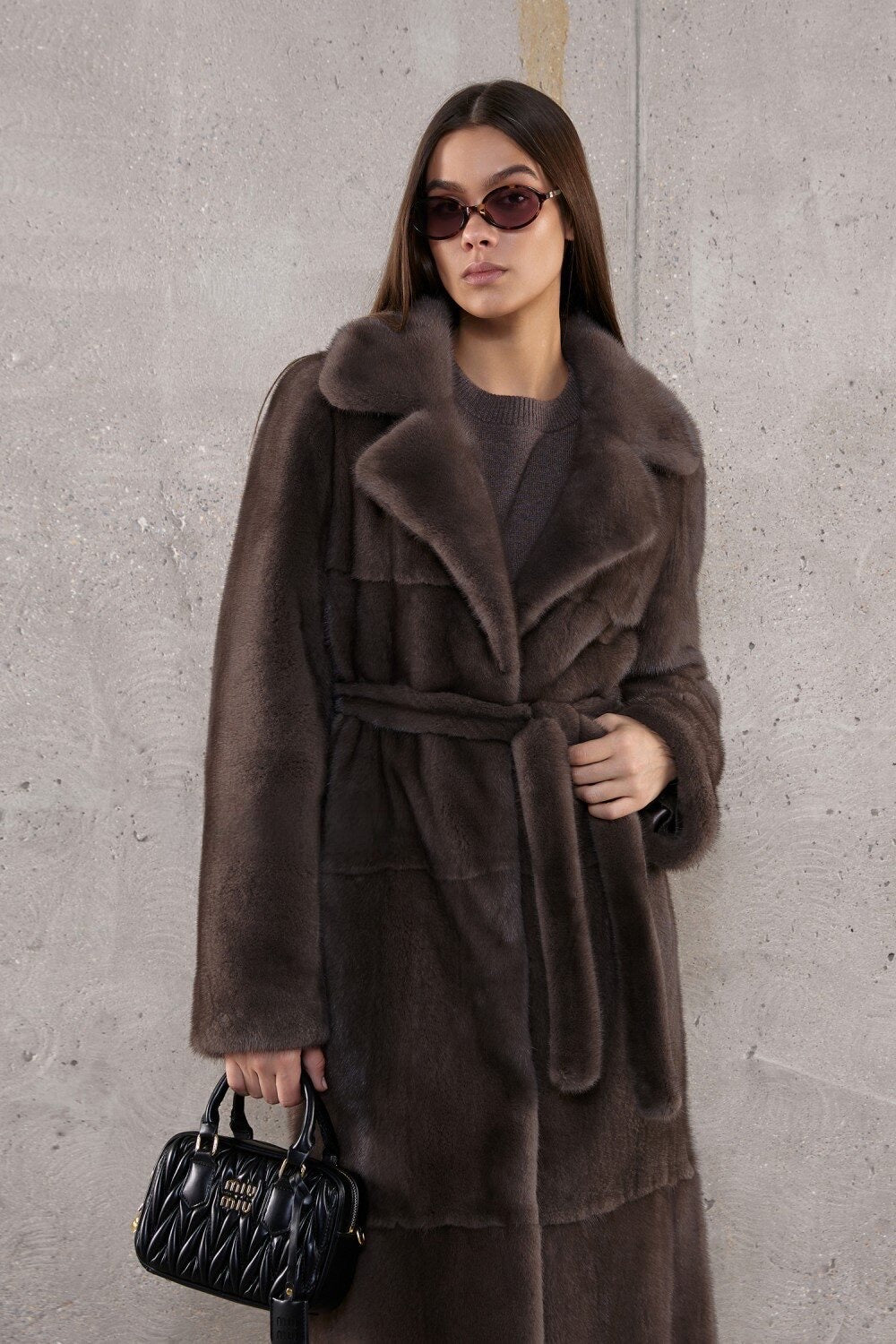 Manteau en vison Sima