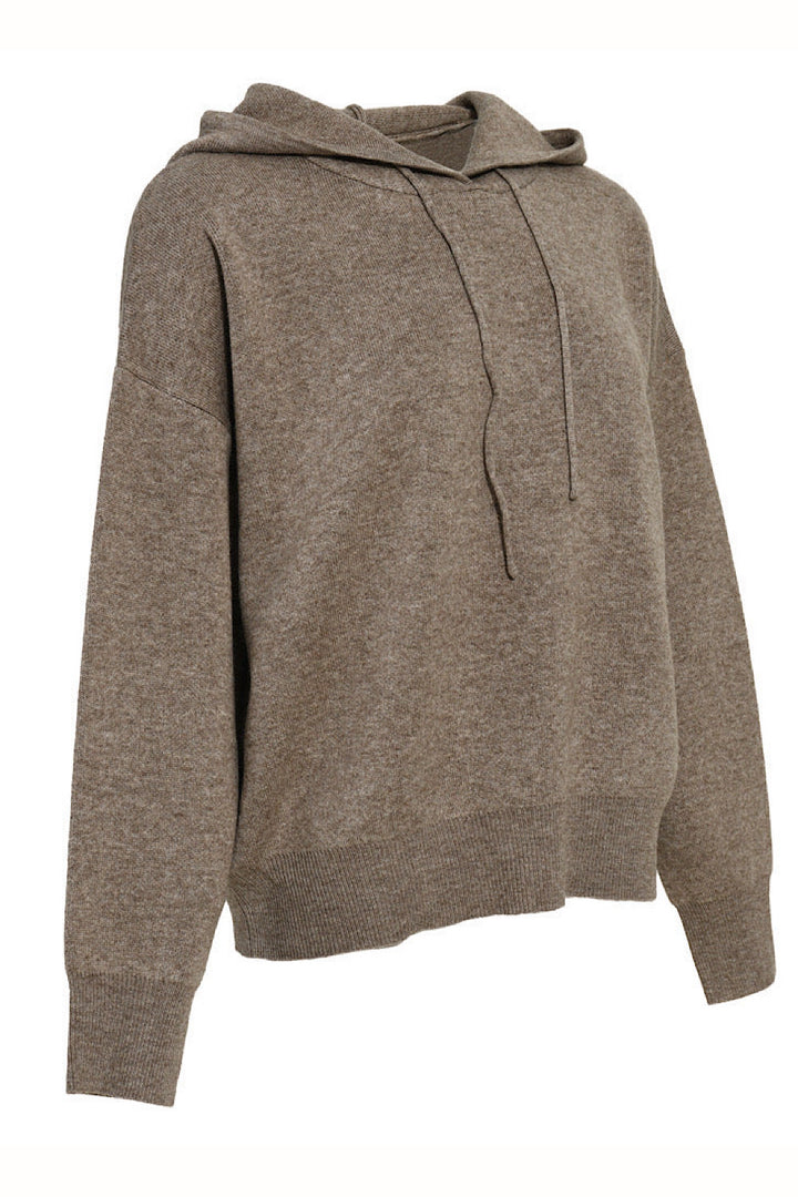 Ensemble cachemire taupe
