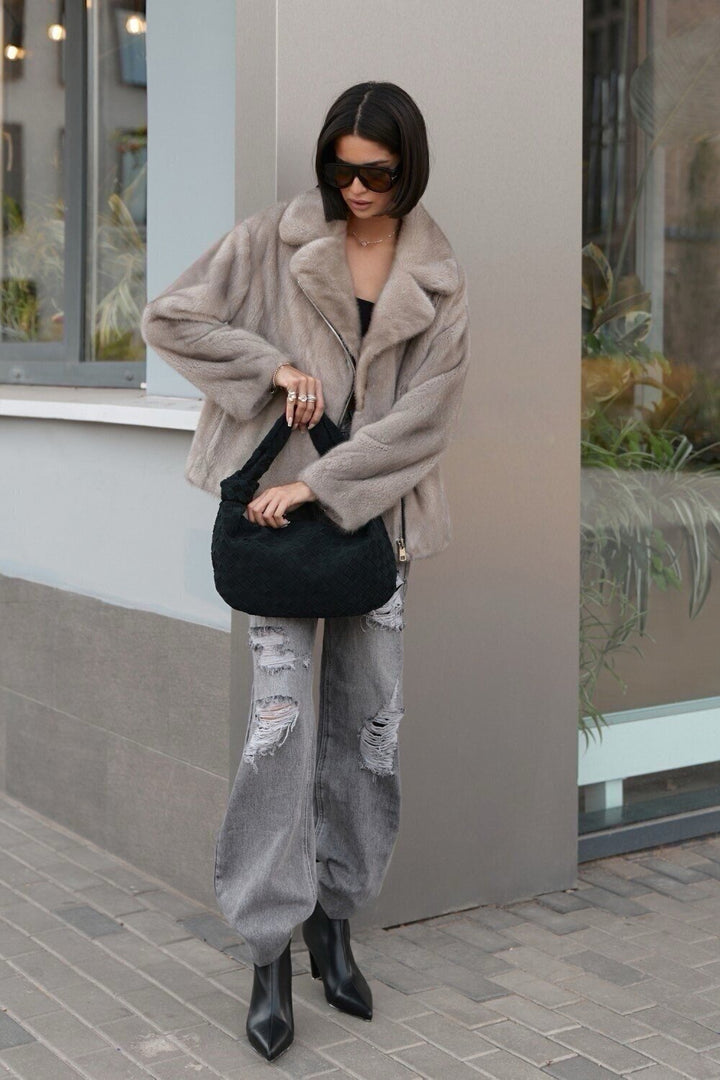 Veste en vison Ginevra