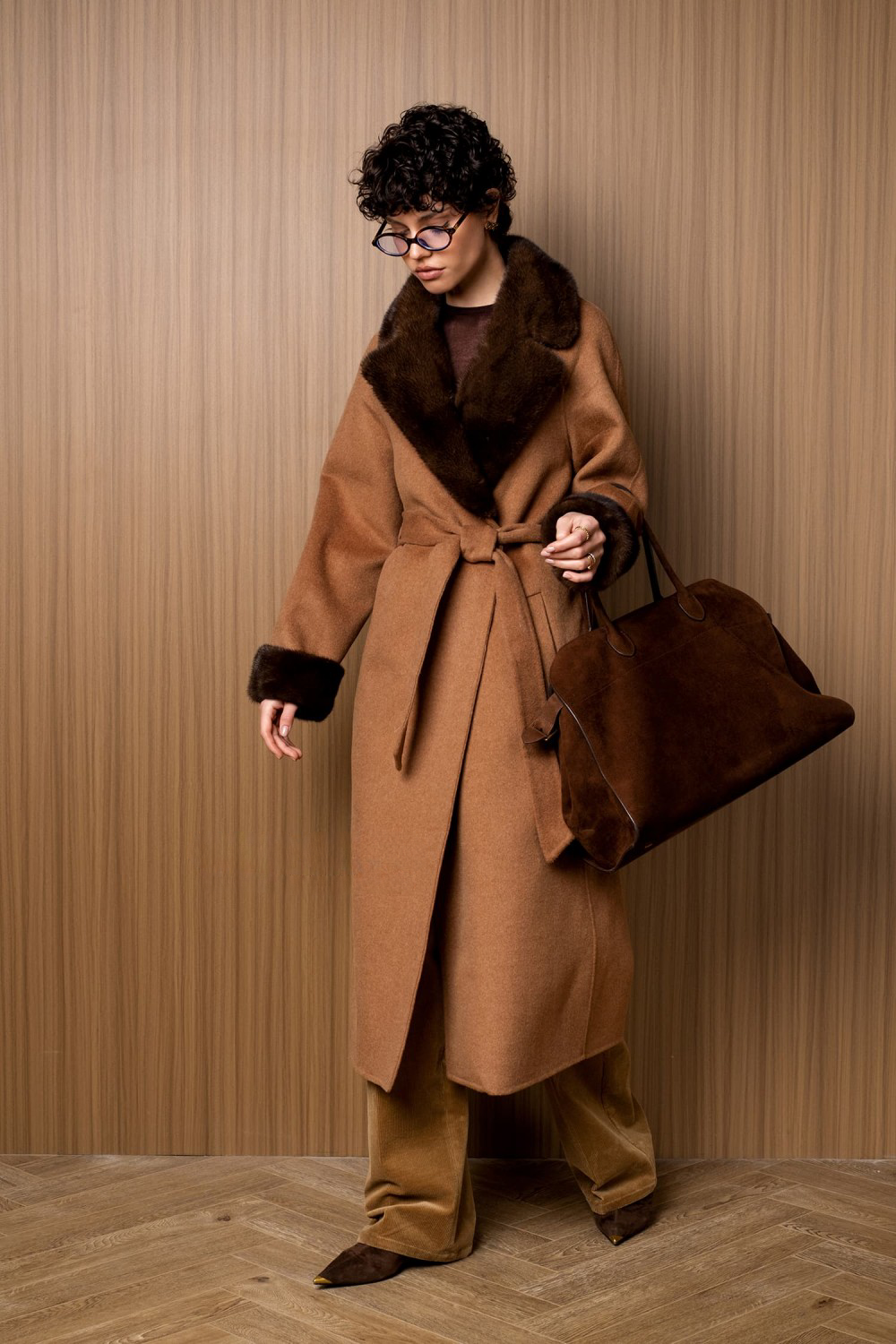Manteau en laine Frida