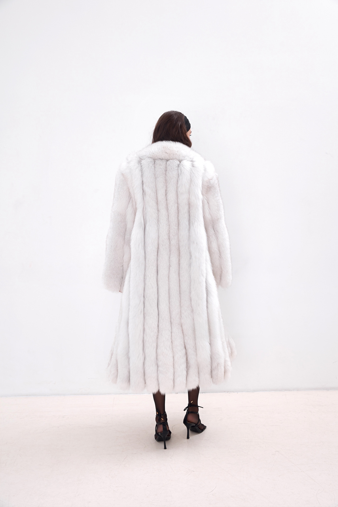 Manteau en fourrure de renard OLGA