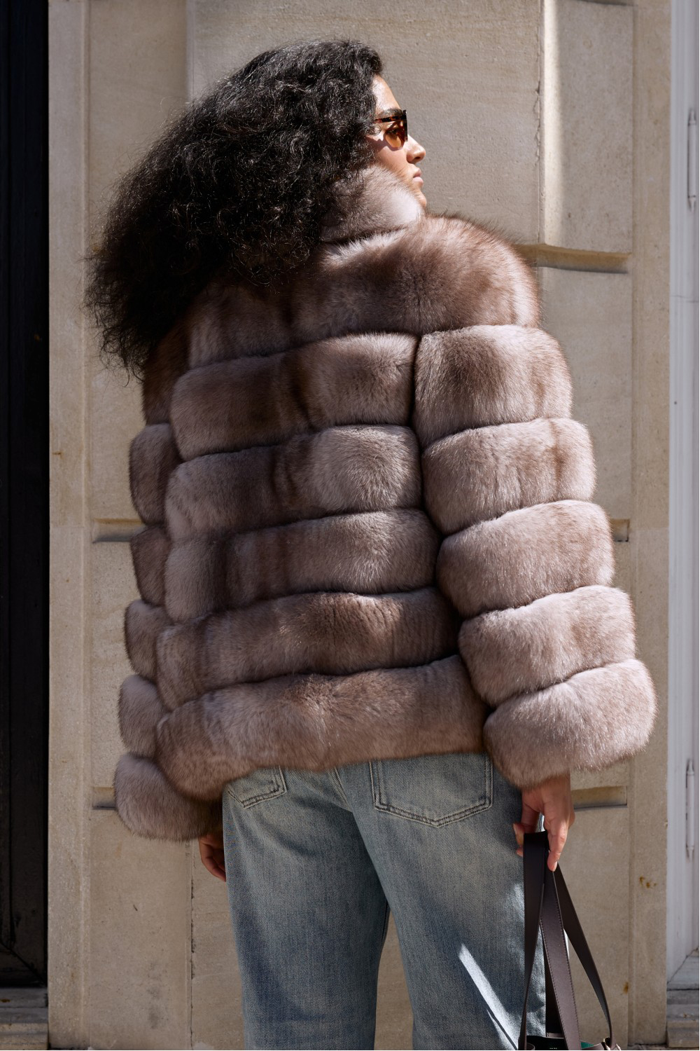 Manteau en fourrure de renard Ramona