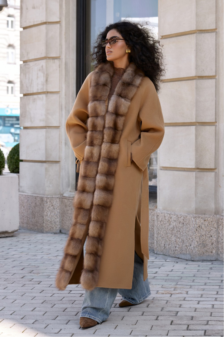 Manteau Elodie en cachemire