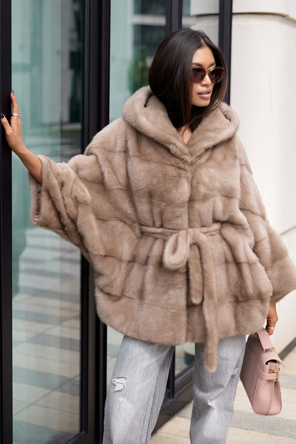 Manteau en vison Alina