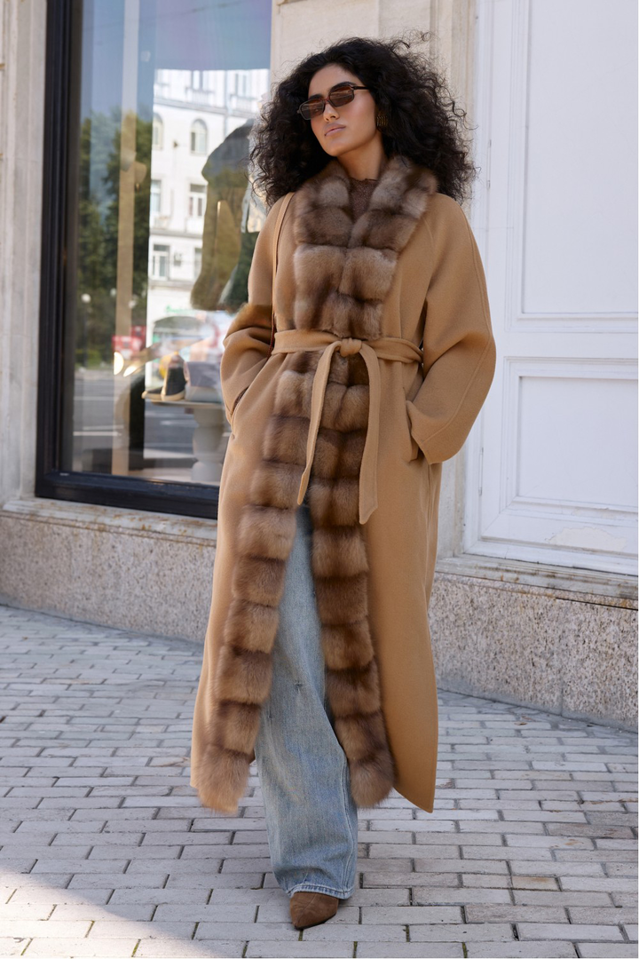 Manteau Elodie en cachemire