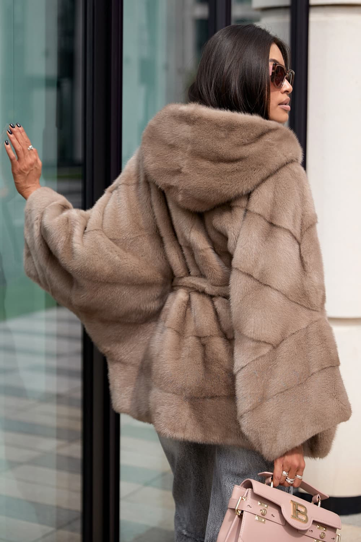 Manteau en vison Alina