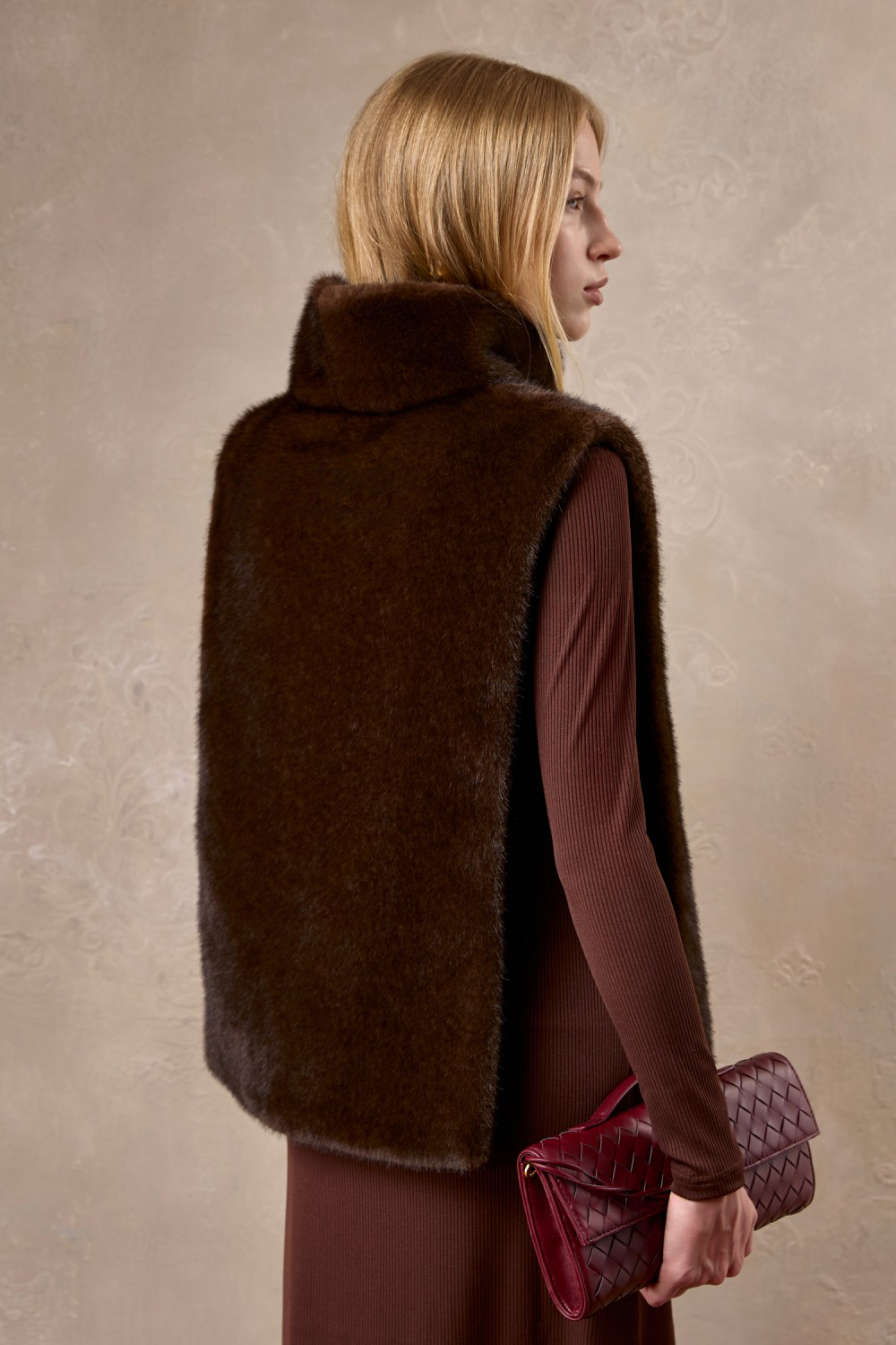 Veste en vison Charlotte Castagne