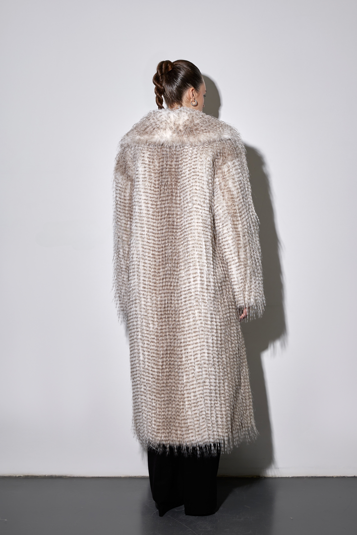 Manteau en fausse fourrure CARA