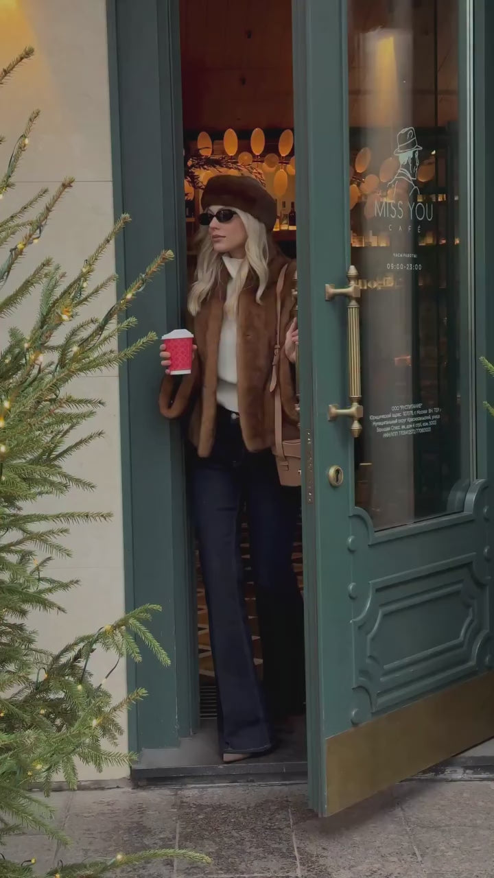 Veste en vison Abelarda