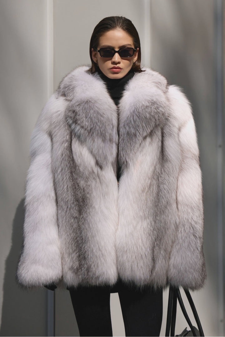 Manteau en fourrure de renard KILLIAN