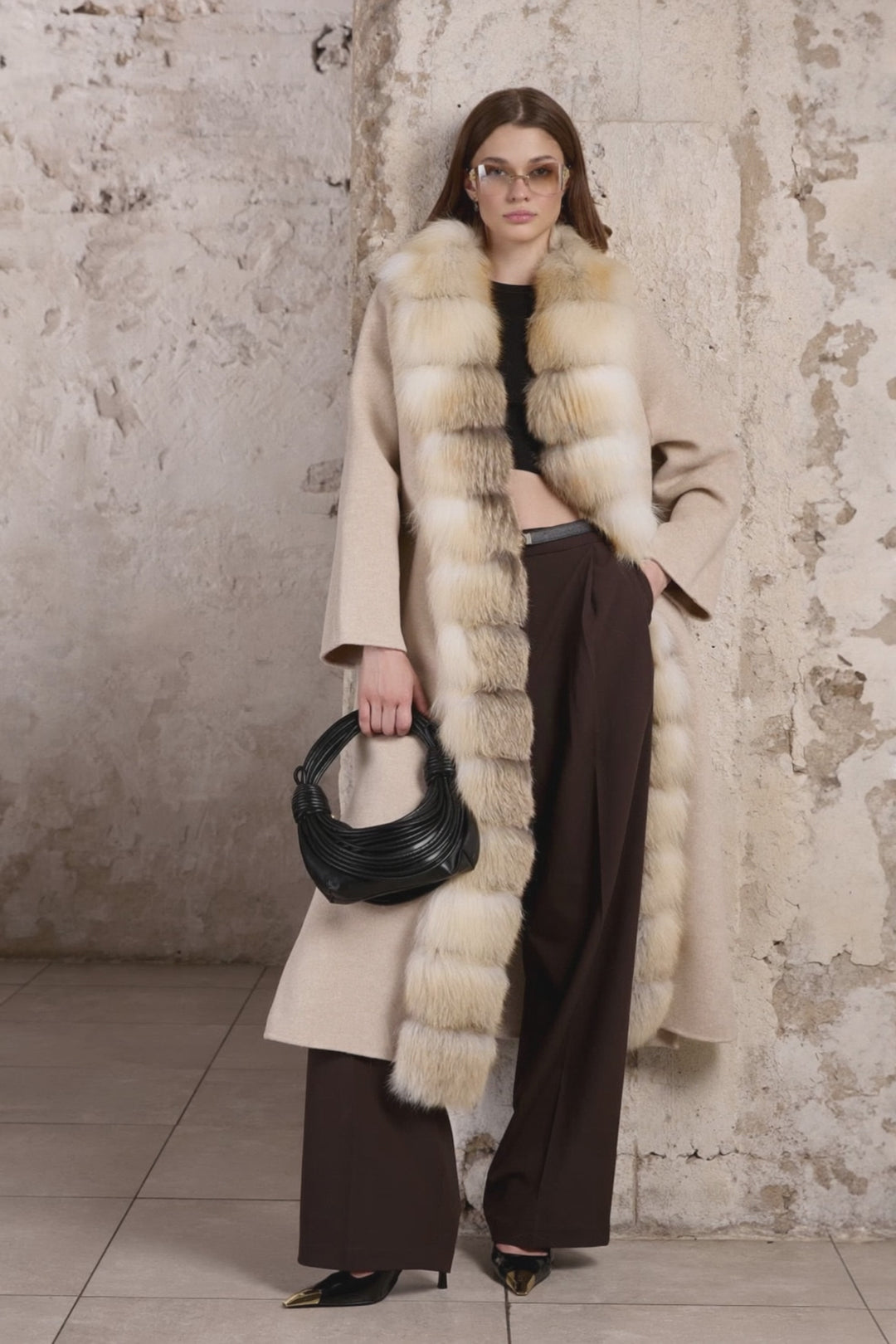 Manteau ALIZE en cachemire