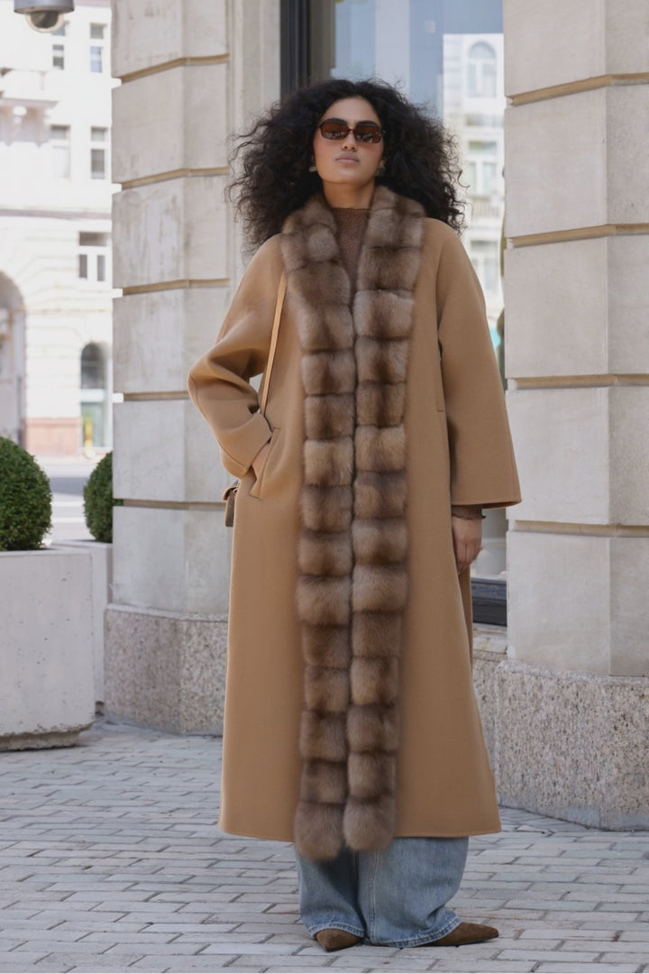 Manteau Elodie en cachemire