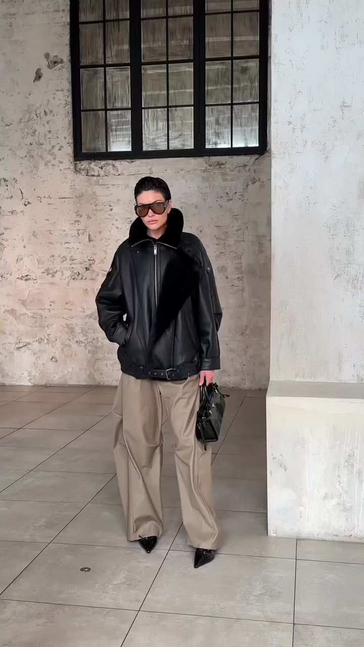 Veste en peau de mouton Valentina