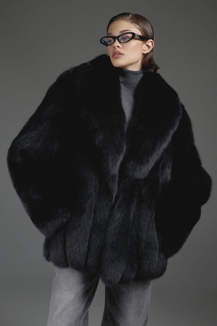 Manteau en fourrure de renard CORRIN