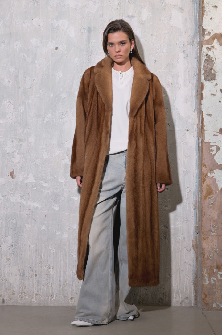 Manteau en vison Carina