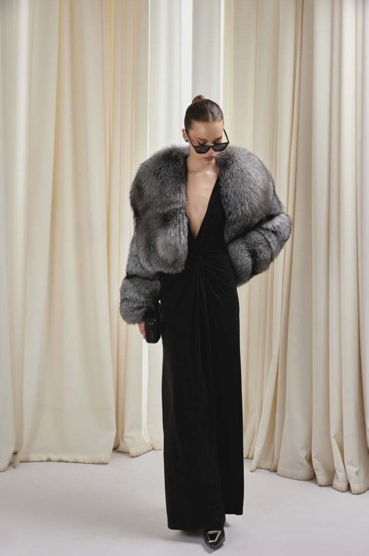 Manteau en fourrure Talia Fox